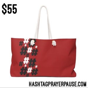 #PrayerPause Summer Wine Weekender Bag